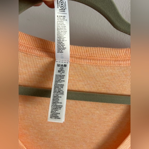 Athleta Cloud Light Rib Stratus Top size L - Picture 3 of 9